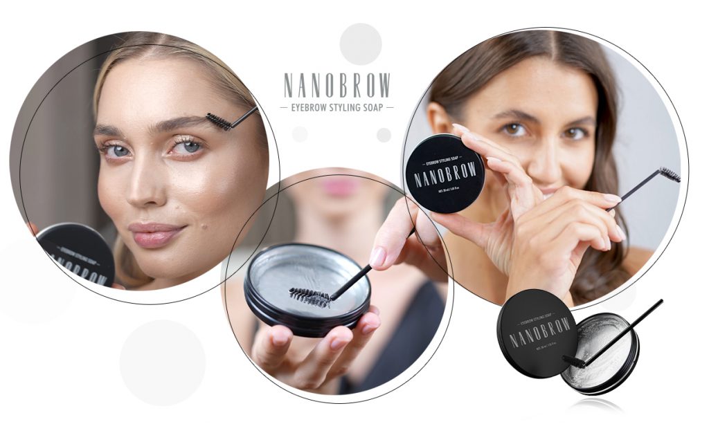 Nanobrow Eyebrow Styling Soap Anwendung